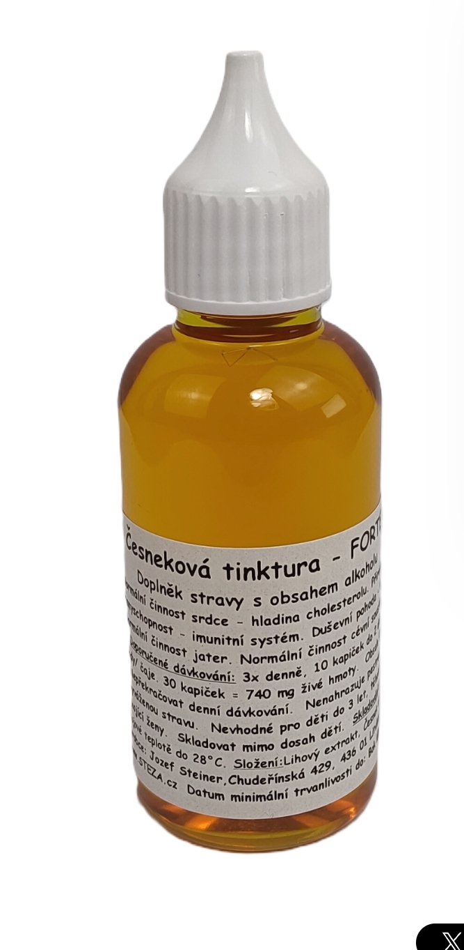 Česneková tinktura účinky 