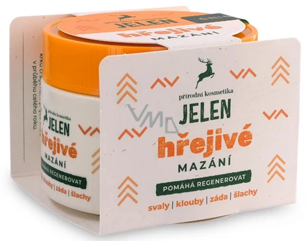 Jelen hřejivé mazání na svaly, klouby 250 ml