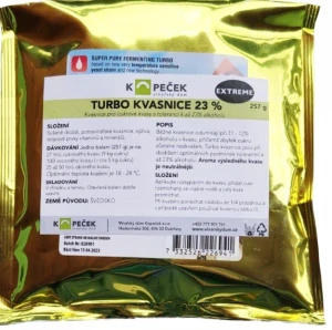 Turbo kvasnice Švédské Exreme 23 % 250 g