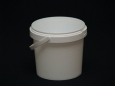 Plastový kbelík s víčkem bílý  obsah 500 ml