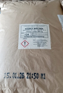 Síra mletá, suchá 99,85% 25 kg pytel