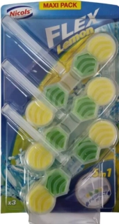WC závěs Flex citron 3 kusy