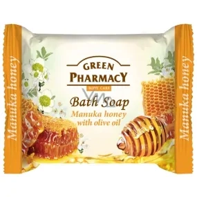 Green Pharmacy toaletní mýdlo Med a olivový olej 100 g