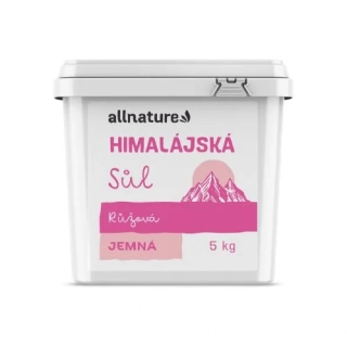 Himálajská sůl  růžová jemná 5 kg