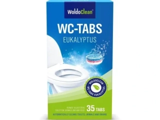 WoldoClean čistící tablety na toalety a potrubí 35 Ks