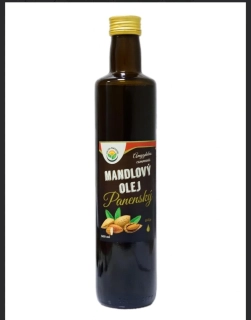 Mandlový olej za studena lisovaný 500 ml