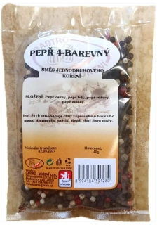 Pepř celý 4 barev 40 g