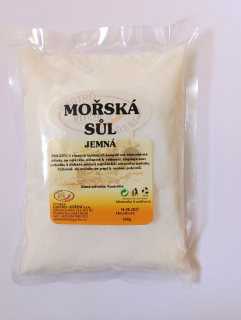 Mořská sůl jedlá jemná 500 g