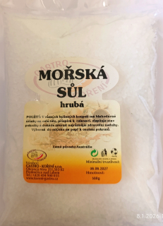 Mořská sůl hrubá 500 g