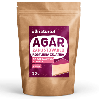 Agar zahušťovadlo roslinná želatina 30 g
