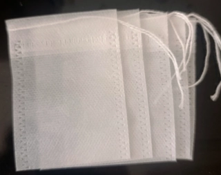 Prázdné čajové sáčky 6 ks 6x8 cm
